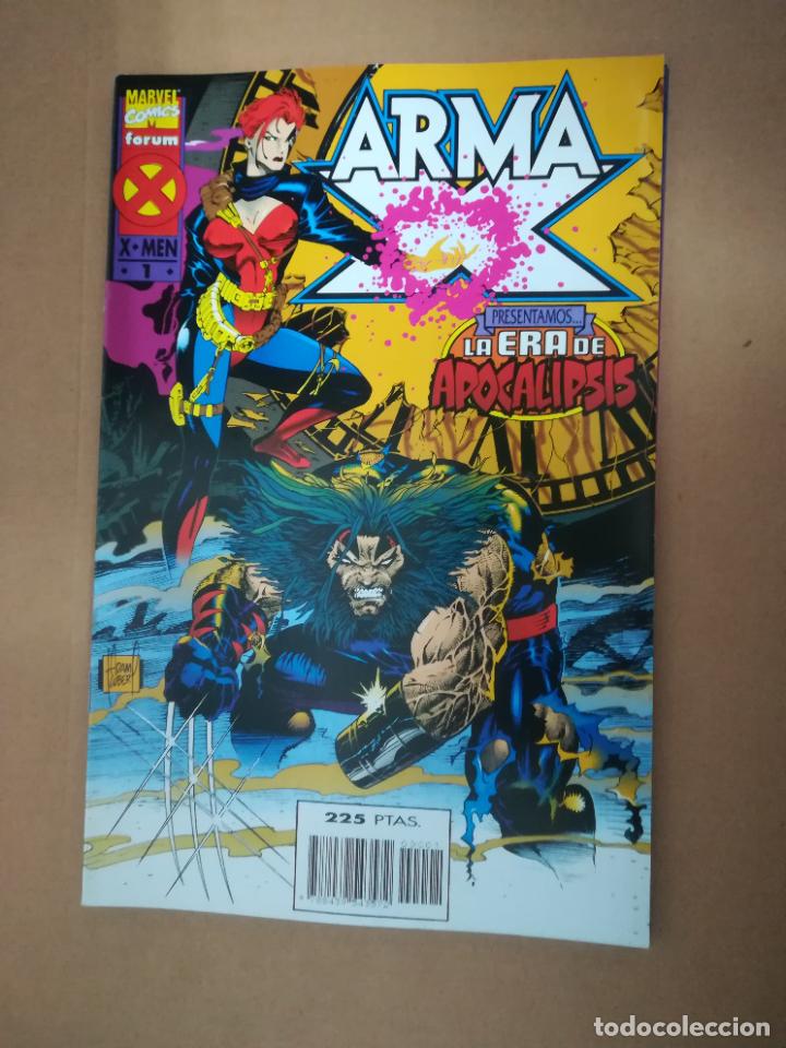 C&oacute;mics: ARMA X. LA ERA DE APOCALIPSIS. COMPLETA EN 4 N&Uacute;MEROS. FORUM - Foto 2