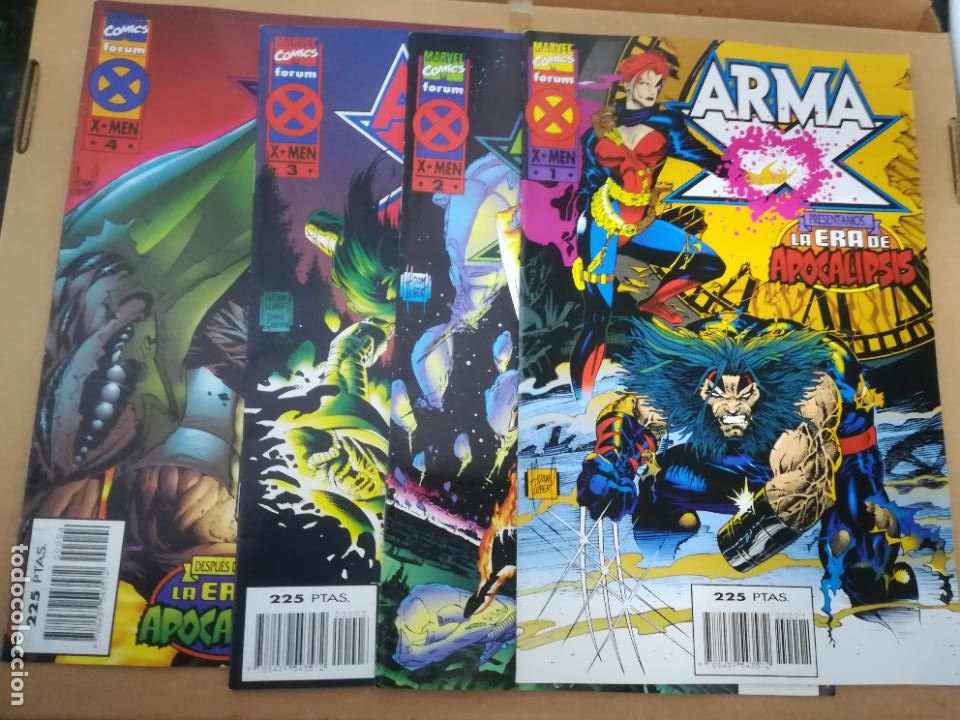 C&oacute;mics: ARMA X. LA ERA DE APOCALIPSIS. COMPLETA EN 4 N&Uacute;MEROS. FORUM - Foto 1