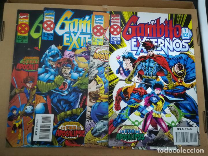 C&oacute;mics: GAMBITO Y LOS EXTERNOS. LA ERA DE APOCALIPSIS. COMPLETA EN 4 N&Uacute;MEROS. FORUM - Foto 1