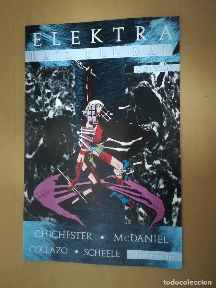 C&oacute;mics: ELEKTRA. RA&Iacute;Z DEL MAL. COMPLETA EN 4 N&Uacute;MEROS. FORUM - Foto 5