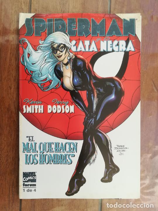 C&oacute;mics: SPIDERMAN/GATA NEGRA. LOTE DEL 1 AL 3 (DE 4). FORUM - Foto 2