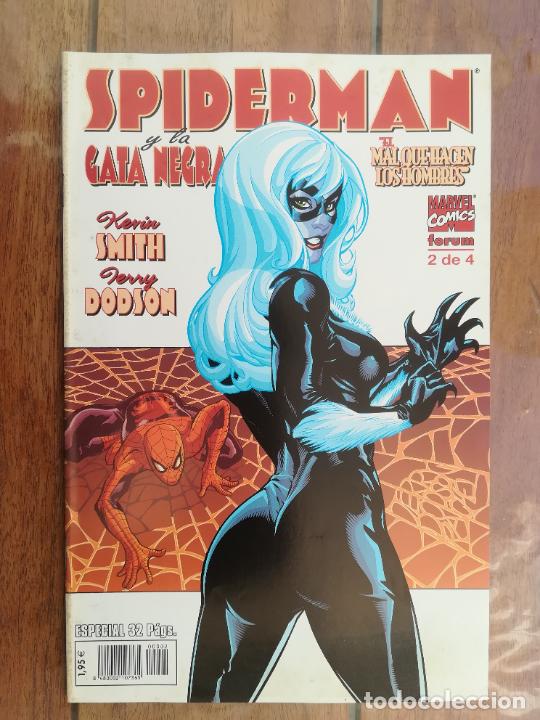 C&oacute;mics: SPIDERMAN/GATA NEGRA. LOTE DEL 1 AL 3 (DE 4). FORUM - Foto 3