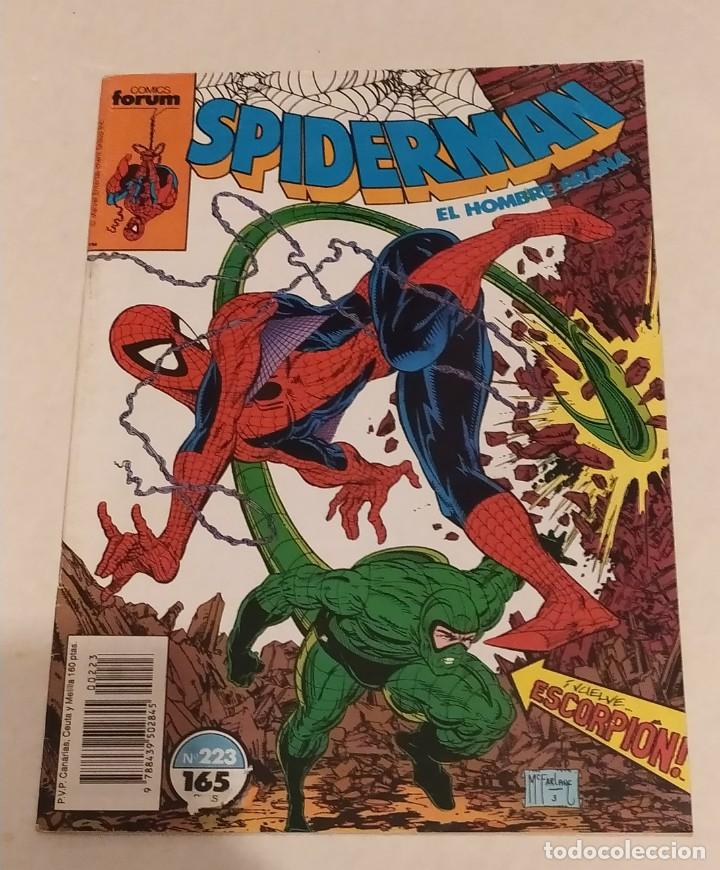 C&oacute;mics: SPIDERMAN N&ordm; 223 - COMICS FORUM - MARVEL 36 PAGINAS A&Ntilde;O 1990 - Foto 1