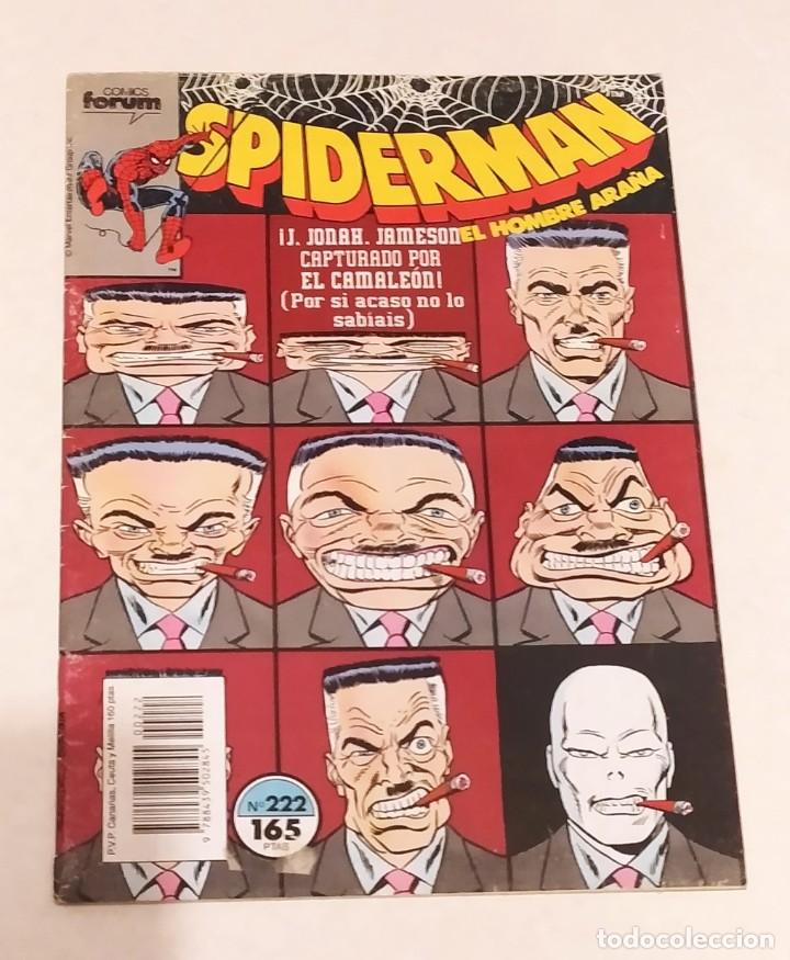 C&oacute;mics: SPIDERMAN N&ordm; 222 - COMICS FORUM - MARVEL 36 PAGINAS A&Ntilde;O 1990 - Foto 1