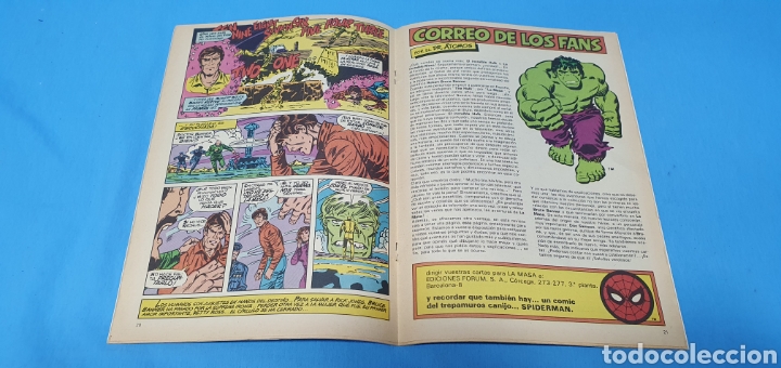 C&oacute;mics: COMIC - LA MASA EL INCREIBLE HULK N&deg; 1 - EDICIONES FORUM - Foto 3