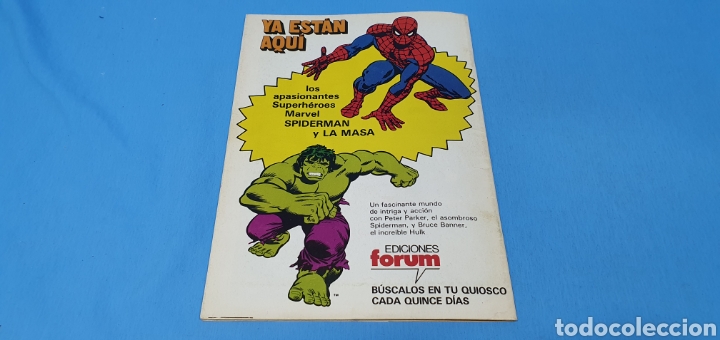 C&oacute;mics: COMIC - LA MASA EL INCREIBLE HULK N&deg; 1 - EDICIONES FORUM - Foto 4