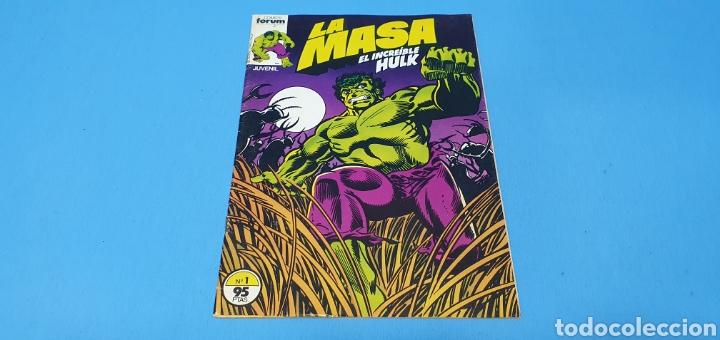 C&oacute;mics: COMIC - LA MASA EL INCREIBLE HULK N&deg; 1 - EDICIONES FORUM - Foto 1