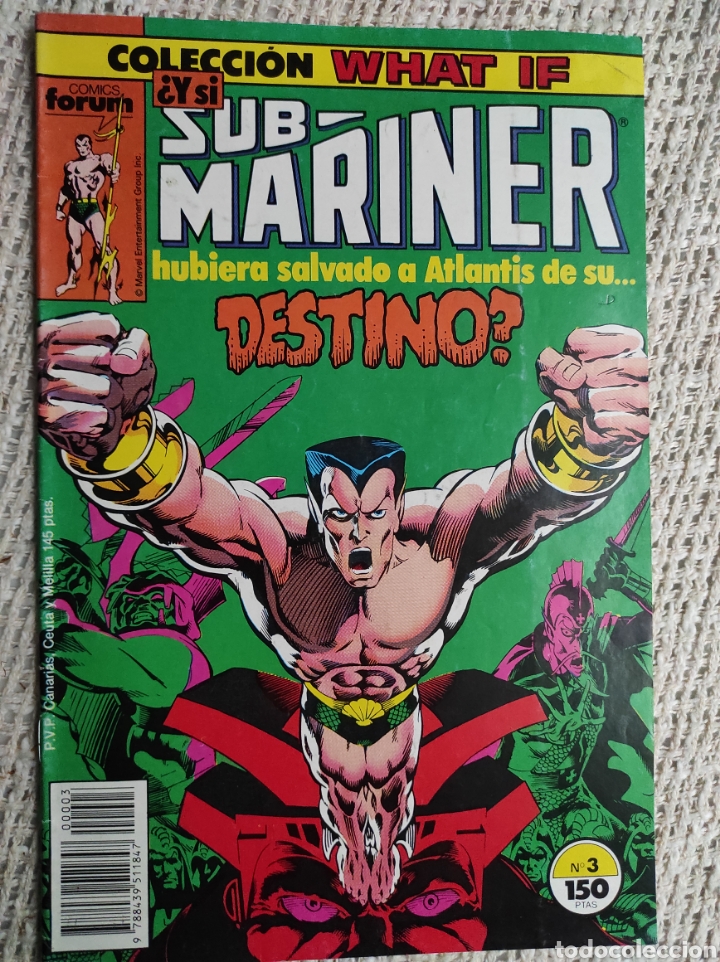 Comics: WHAT IF VOL I - FORUM - N&ordm; 3 &iquest; Y SI SUBMARINER HUBIERA...... - FALTA POSTER