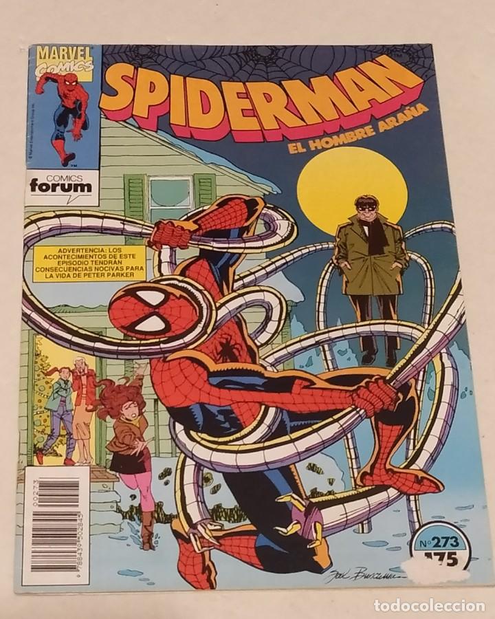 C&oacute;mics: SPIDERMAN N&ordm; 273- COMICS FORUM - MARVEL A&Ntilde;O 1992 - Foto 1