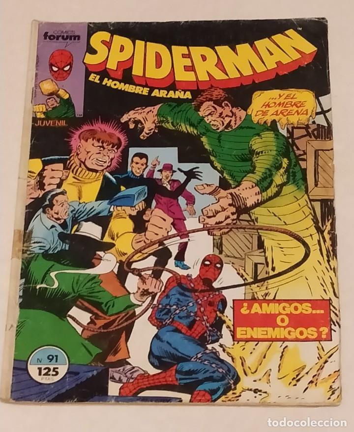 C&oacute;mics: SPIDERMAN N&ordm; 91 - COMICS FORUM - MARVEL A&Ntilde;O 1986 - Foto 1