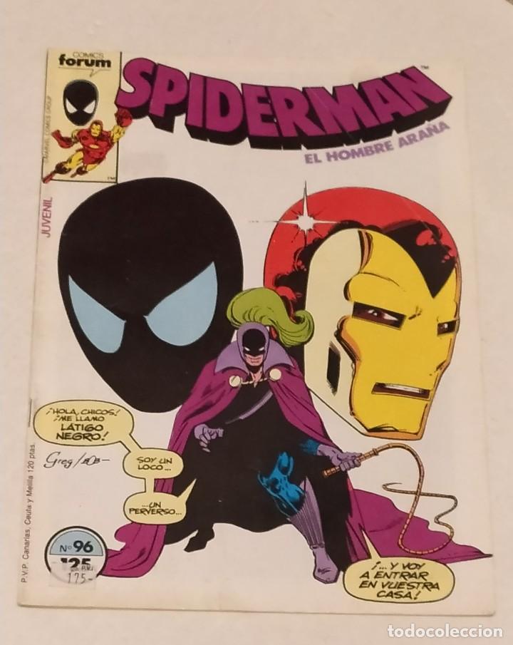 C&oacute;mics: SPIDERMAN N&ordm; 96 - COMICS FORUM - MARVEL A&Ntilde;O 1986 - Foto 1