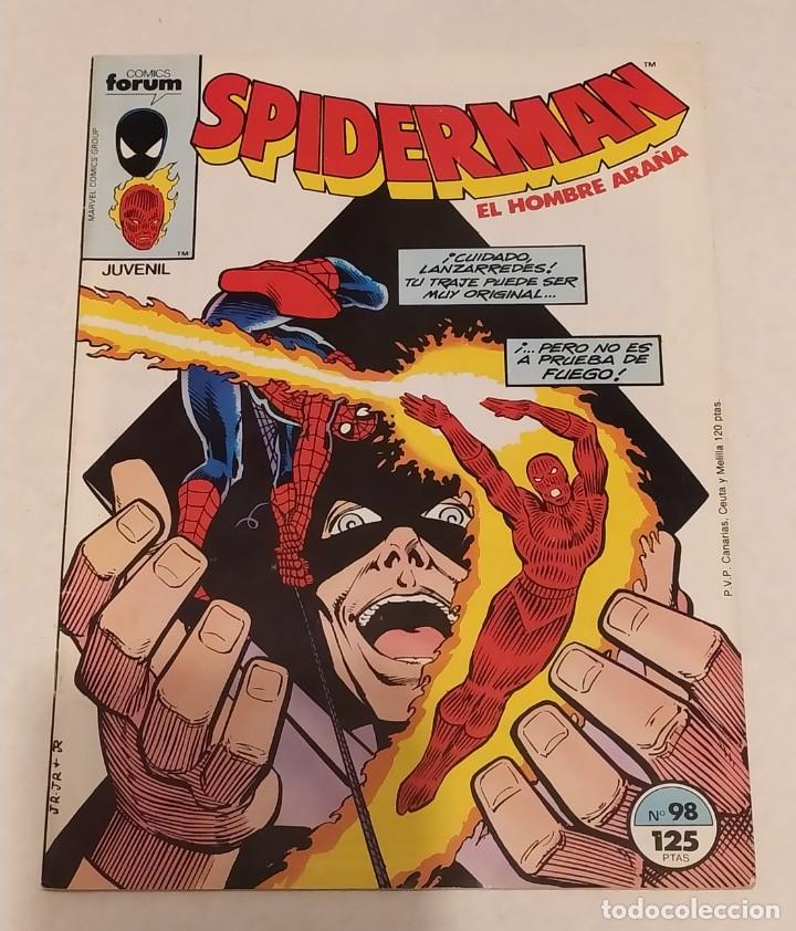C&oacute;mics: SPIDERMAN N&ordm; 98 - COMICS FORUM - MARVEL A&Ntilde;O 1986 - Foto 1