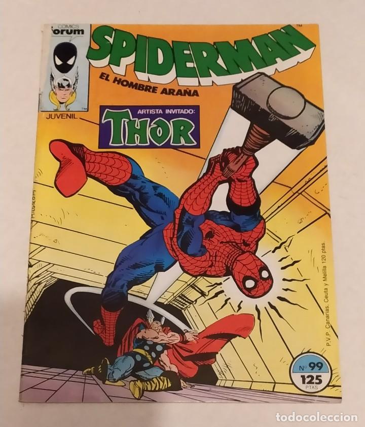 C&oacute;mics: SPIDERMAN N&ordm; 99 - COMICS FORUM - MARVEL A&Ntilde;O 1986 - Foto 1