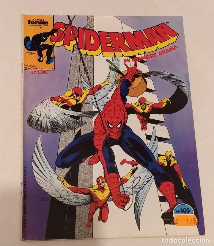 C&oacute;mics: SPIDERMAN N&ordm; 105 - COMICS FORUM - MARVEL A&Ntilde;O 1986 - Foto 1