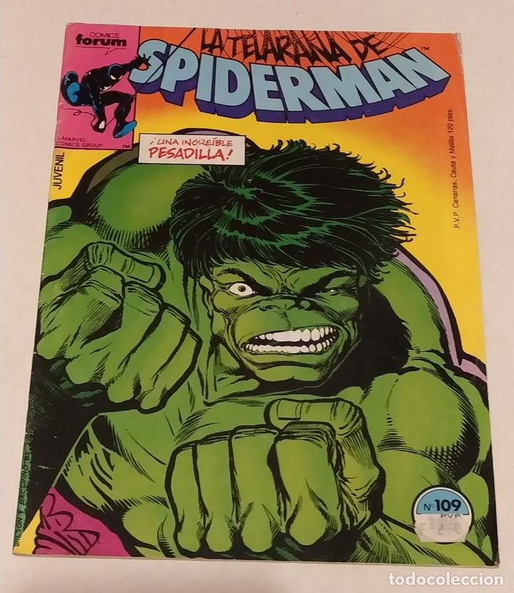C&oacute;mics: SPIDERMAN N&ordm; 109 - COMICS FORUM - MARVEL A&Ntilde;O 1986 - Foto 1