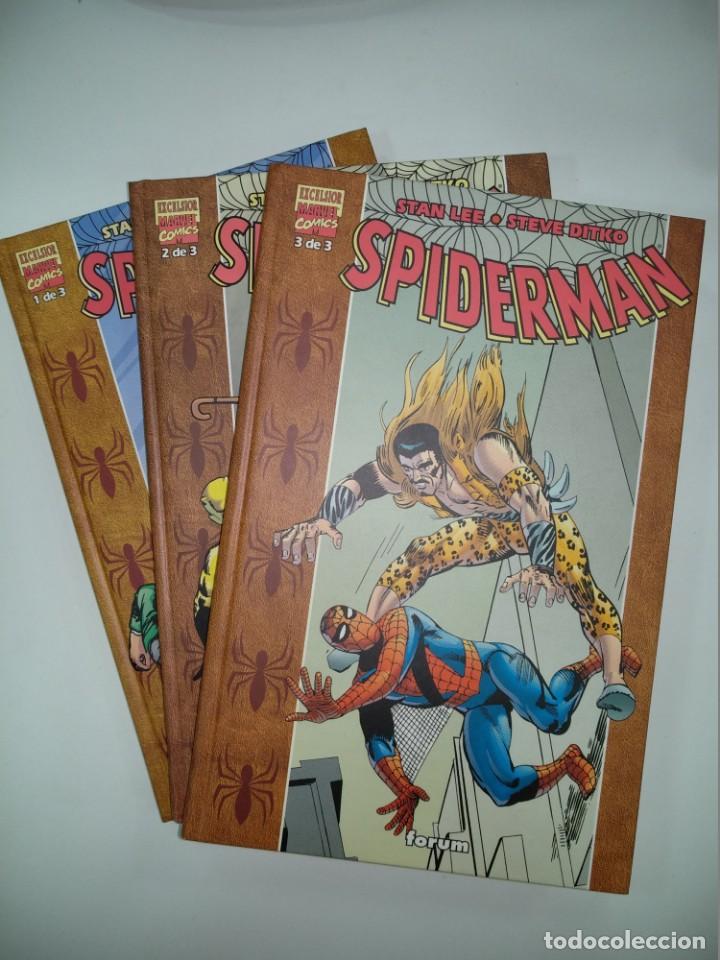 C&oacute;mics: C03 - SPIDERMAN DE STEVE DITKO Y STAN LEE. 3 TOMOS. EXCELSIOR. MARVEL - Foto 1