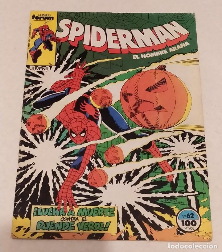 C&oacute;mics: SPIDERMAN N&ordm; 62 - COMICS FORUM - MARVEL A&Ntilde;O 1983 - Foto 1