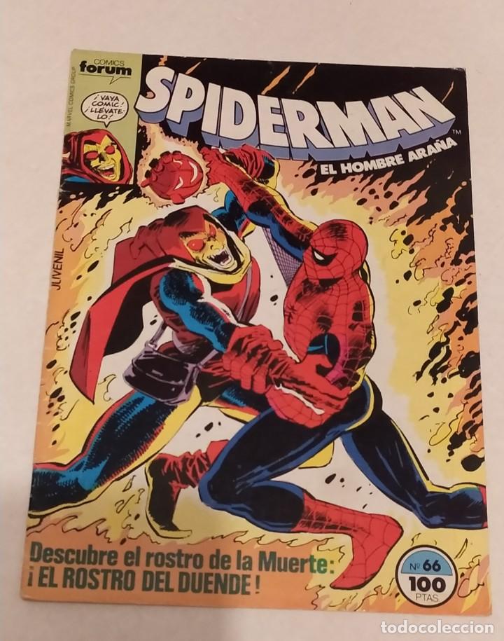 C&oacute;mics: SPIDERMAN N&ordm; 66 - COMICS FORUM - MARVEL A&Ntilde;O 1983 - Foto 1