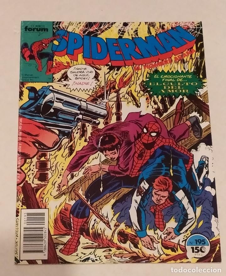 C&oacute;mics: SPIDERMAN N&ordm; 195 - COMICS FORUM - MARVEL A&Ntilde;O 1983 - Foto 1