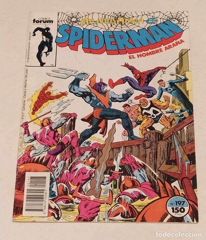 C&oacute;mics: SPIDERMAN N&ordm; 197 - COMICS FORUM - MARVEL A&Ntilde;O 1983 - Foto 1