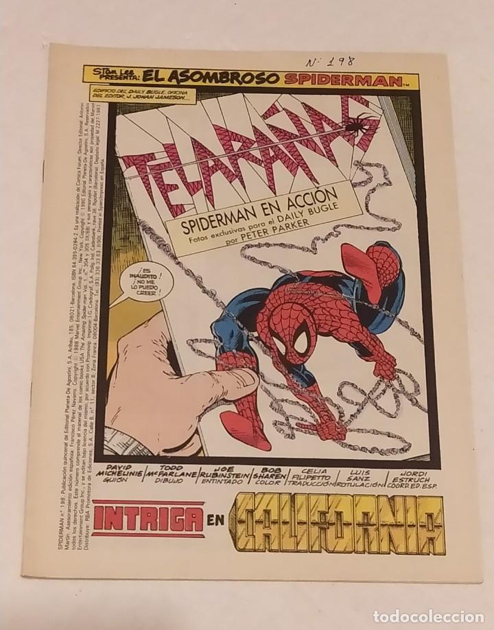 C&oacute;mics: SPIDERMAN N&ordm; 198 SIN PORTADA - COMICS FORUM - MARVEL A&Ntilde;O 1990 - Foto 1