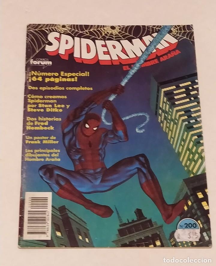 C&oacute;mics: SPIDERMAN EXTRA N&ordm; 200. 64 PGS - COMICS FORUM - MARVEL A&Ntilde;O 1989 - Foto 1
