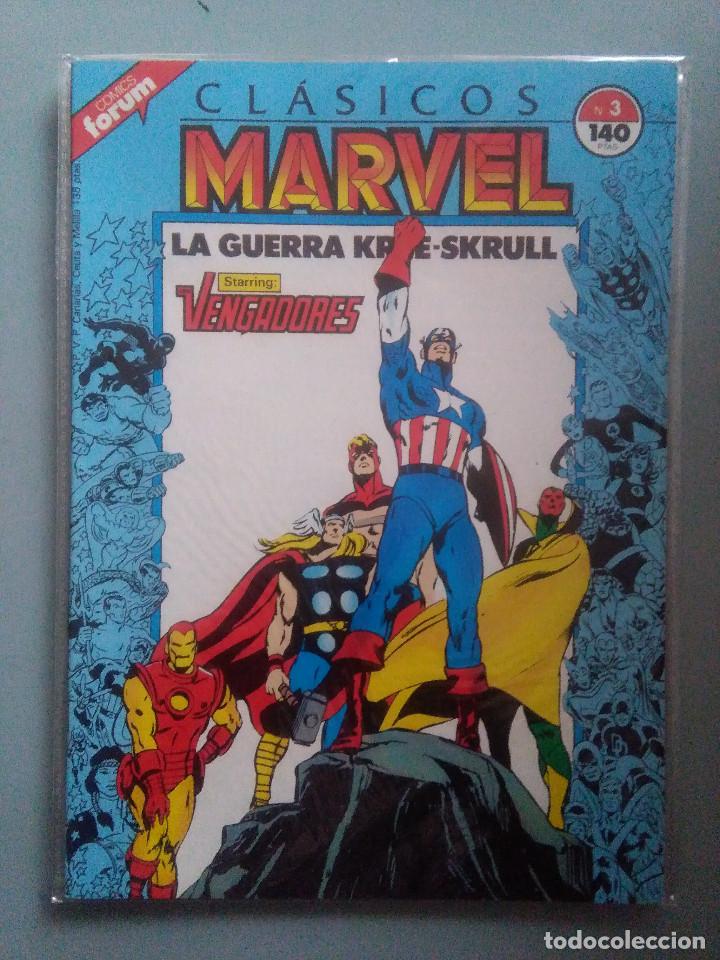 C&oacute;mics: CLASICOS MARVEL 3