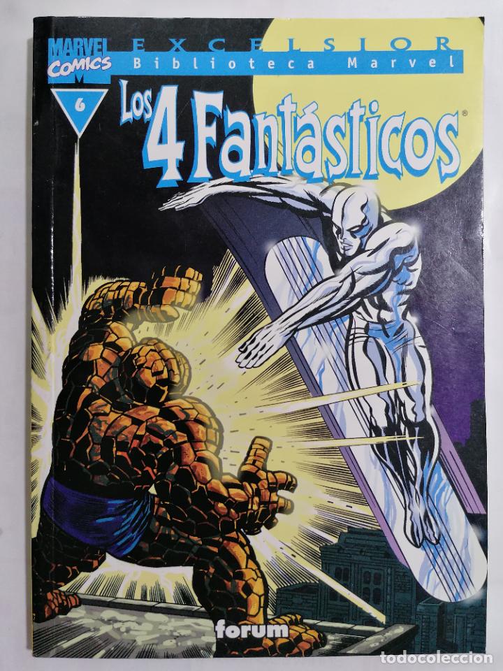 C&oacute;mics: LOS 4 FANTASTICOS N&ordm; 6, EXCELSIOR, BIBLIOTECA MARVEL - Foto 1