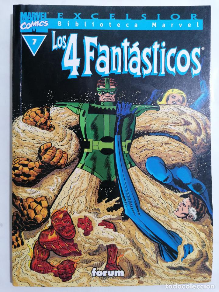 C&oacute;mics: LOS 4 FANTASTICOS N&ordm; 7, EXCELSIOR, BIBLIOTECA MARVEL - Foto 1