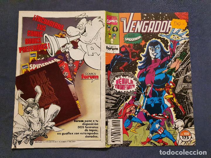 C&oacute;mics: LOS VENGADORES VOL. 1 # 108 (FORUM) - 1992 - Foto 2