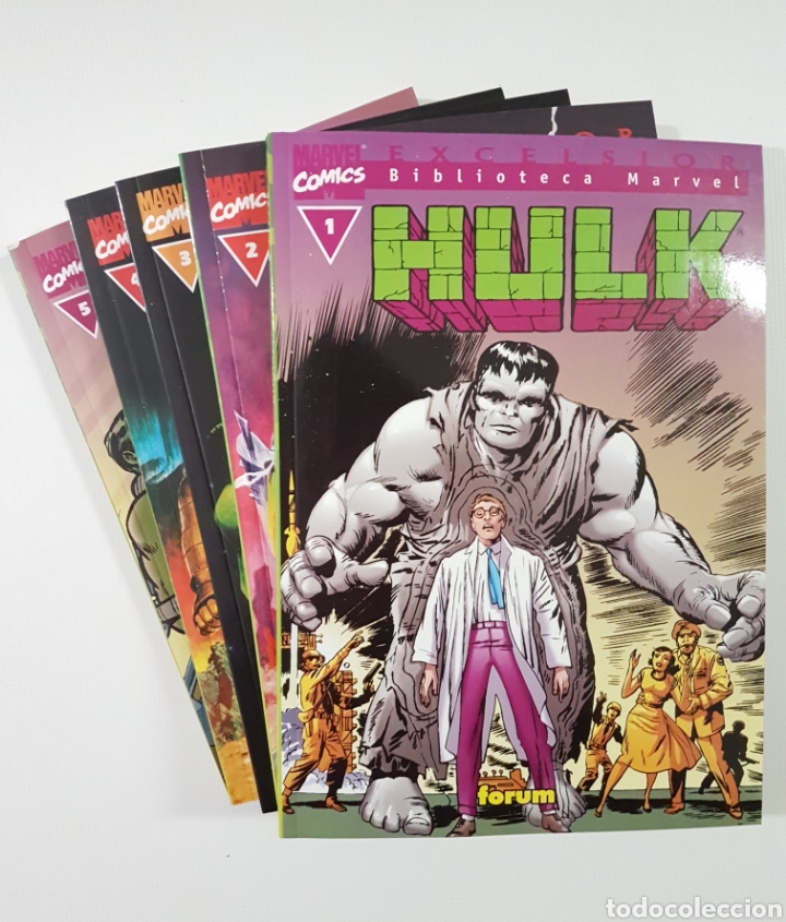 C&oacute;mics: BIBLIOTECA HULK TOMOS 1 2 3 4 5 - FORUM MARVEL - Foto 1