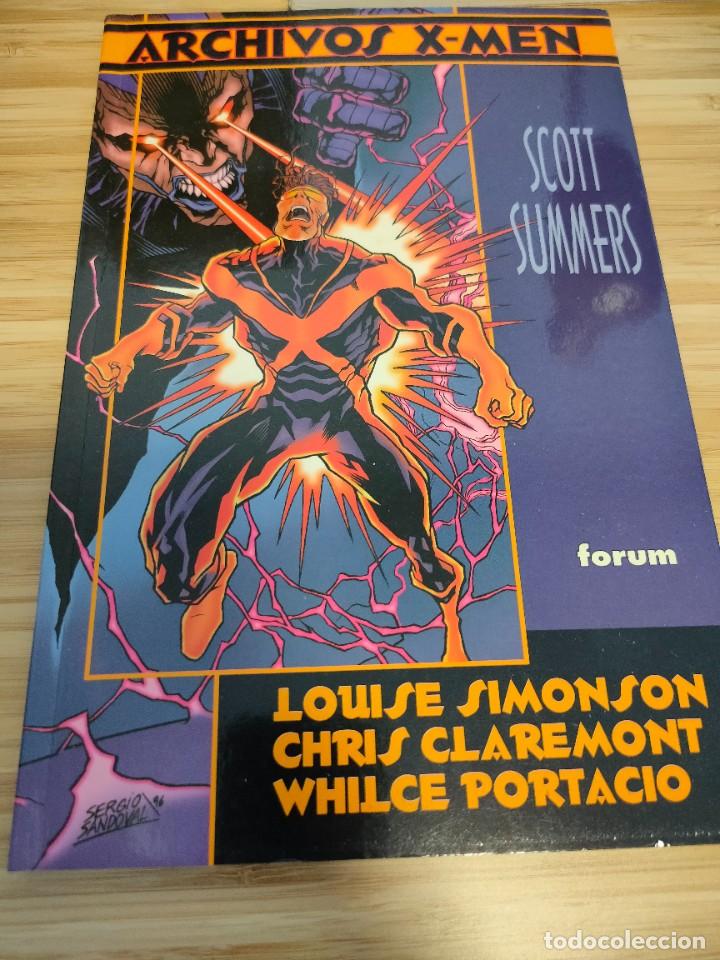 C&oacute;mics: Archivos X Men 4 Factor X Scott Summers Forum - Foto 1