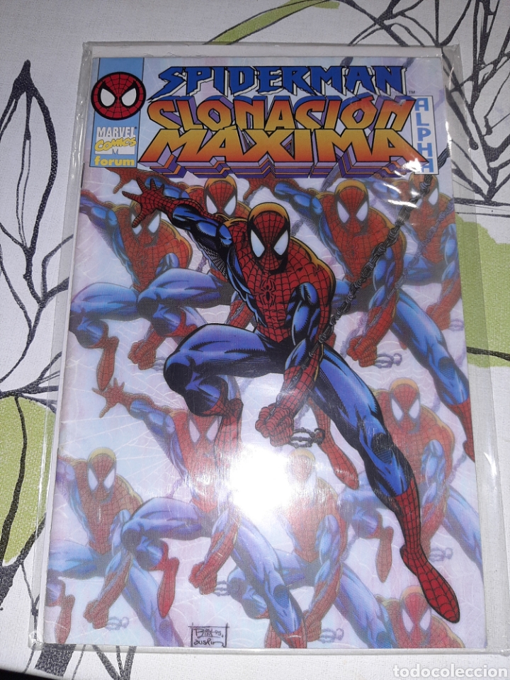 C&oacute;mics: Spiderman , Clonaci&oacute;n M&aacute;xima , como nuevo - Foto 1