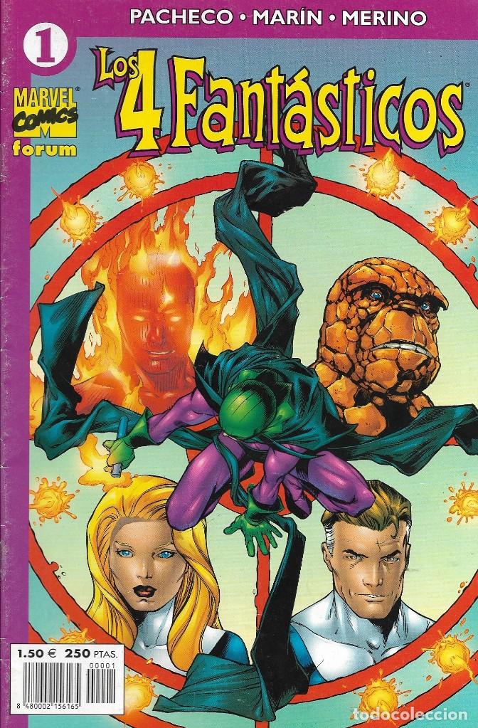 Comics: Lote de 7 comics de los 4 fantasticos de Forum Marvel Comics nums 1-3-4-8-9-16-17