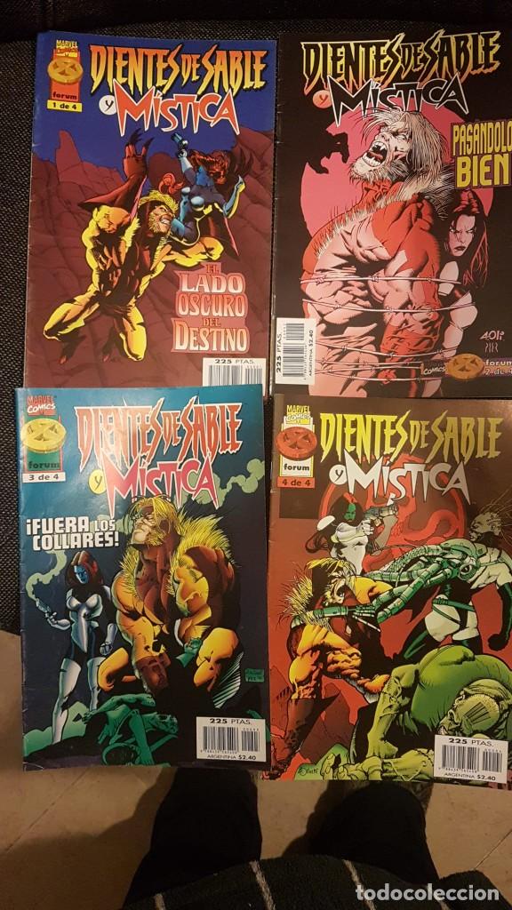 C&oacute;mics: DIENTES DE SABLE Y MISTICA (OBRA COMPLETA - 4 N&Uacute;MEROS) - FORUM - Foto 1