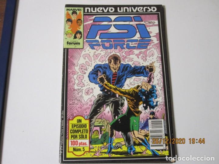 C&oacute;mics: LOTE DE COMIC DE PSI FORCE DE NUEVO UNIVERSO N&ordm; 5/7/11 DE MARVEL FORUM - Foto 1