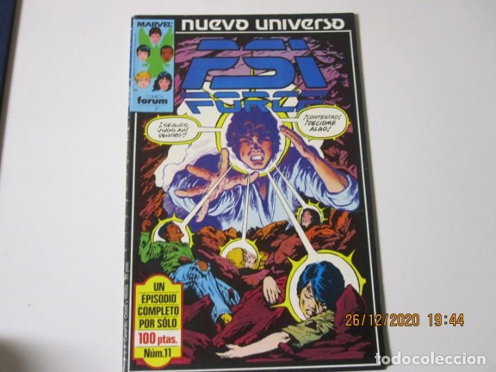 C&oacute;mics: LOTE DE COMIC DE PSI FORCE DE NUEVO UNIVERSO N&ordm; 5/7/11 DE MARVEL FORUM - Foto 3
