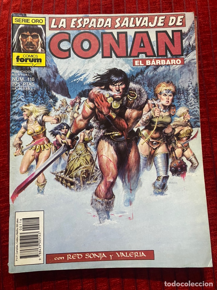 C&oacute;mics: La espada salvaje de conan el b&aacute;rbaro n&uacute;mero 116 - Foto 1