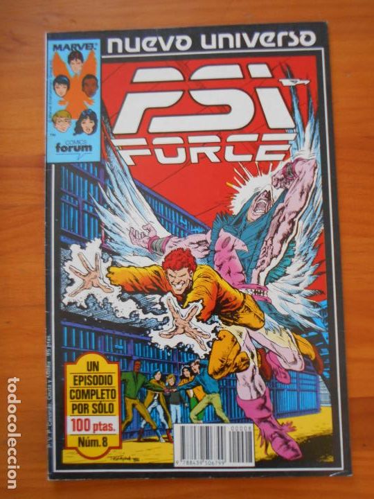 C&oacute;mics: PSI FORCE N&ordm; 8 - NUEVO UNIVERSO - MARVEL - FORUM (FX) - Foto 1
