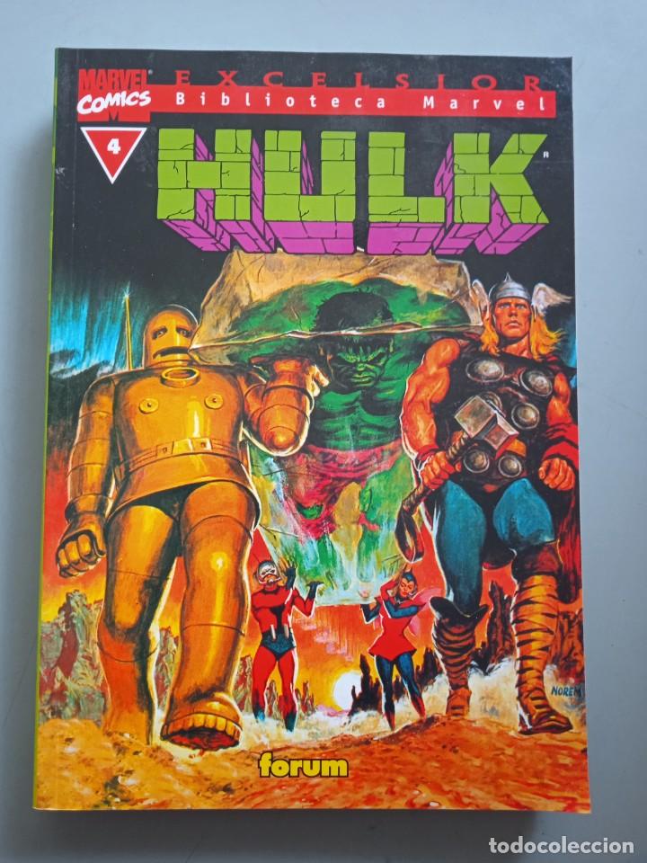 C&oacute;mics: HULK EXCELSIOR BIBLIOTECA MARVEL 4-FORUM - Foto 1