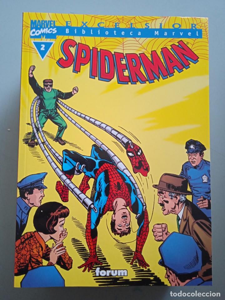 C&oacute;mics: SPIDERMAN 2 EXCELSIOR BIBLIOTECA MARVEL 3-FORUM - Foto 1