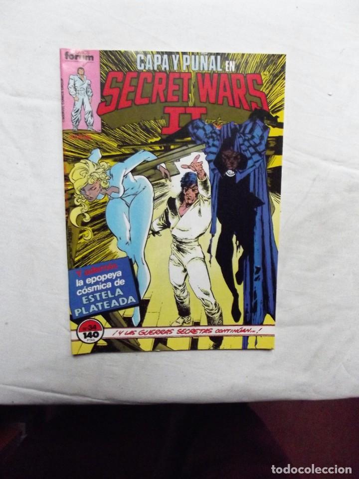C&oacute;mics: CAPA Y PU&Ntilde;AL EN SECRET WARS II N&ordm; 34 - Foto 1