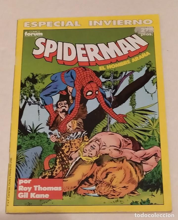 C&oacute;mics: SPIDERMAN ESPECIAL INVIERNO- FORUM MARVEL. A&Ntilde;O 1990 - Foto 1