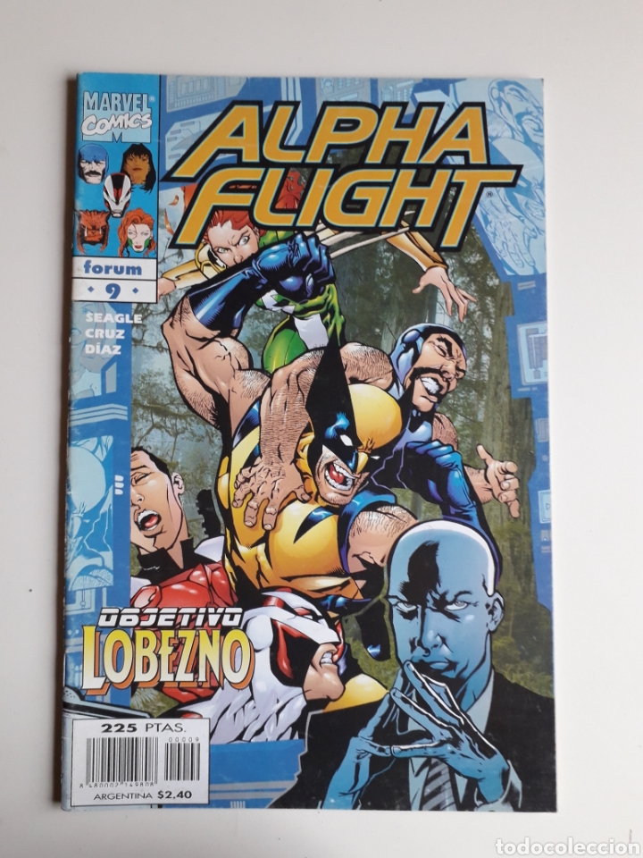 C&oacute;mics: Alpha flight vol 2 num 9. Excelente estado - Foto 1