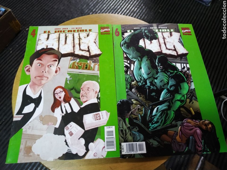 C&oacute;mics: El Incre&iacute;ble Hulk Vol 2. Lote de 2N&deg; 4-6 (Forum) - Foto 1