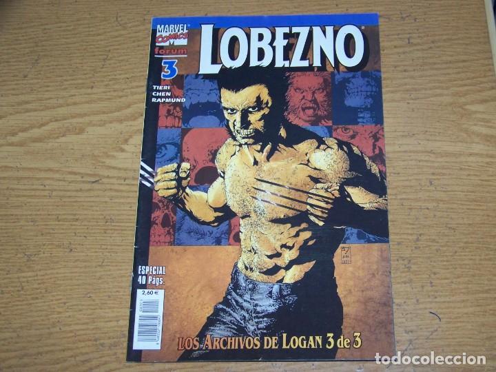 C&oacute;mics: LOBEZNO VOL.3 N&ordm; 3 LOS ARCHIVOS DE LOGAN - Foto 1