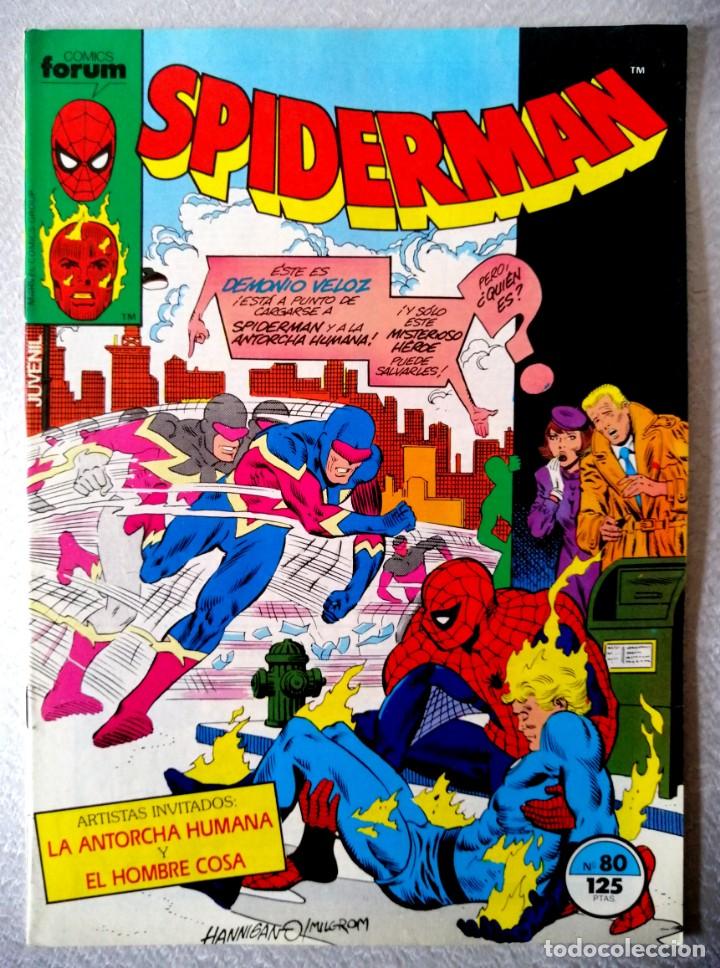 C&oacute;mics: SPIDERMAN N&ordm; 80 - FORUM 1985 BUEN ESTADO - Foto 1