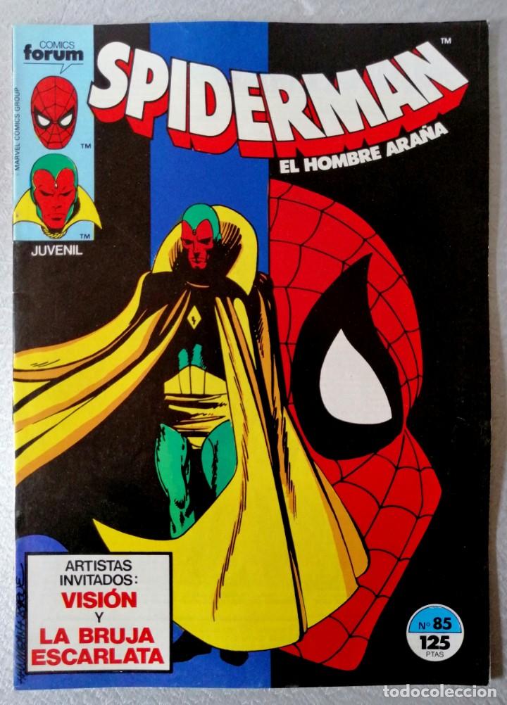 C&oacute;mics: SPIDERMAN N&ordm; 85 - FORUM 1985 BUEN ESTADO - Foto 1