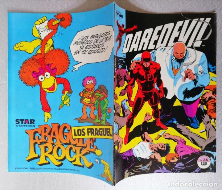 C&oacute;mics: DAREDEVIL N&ordm; 36 - FORUM 1984 BUEN ESTADO - Foto 2