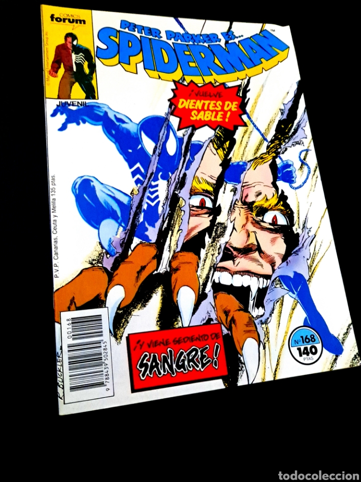 C&oacute;mics: DE KIOSCO SPIDERMAN 168 COMICS FORUM MARVEL - Foto 1